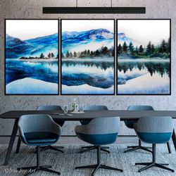 extra large landscape wall art oversized 3 piece bright scenery wall art poster modern art decor living room hotel decor