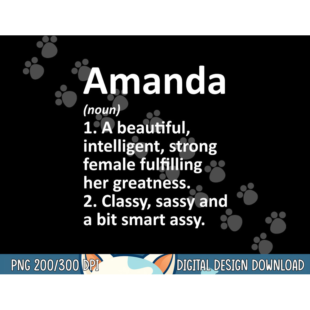 AMANDA Definition Personalized Name Funny Christmas Gift png,sublimation copy.jpg