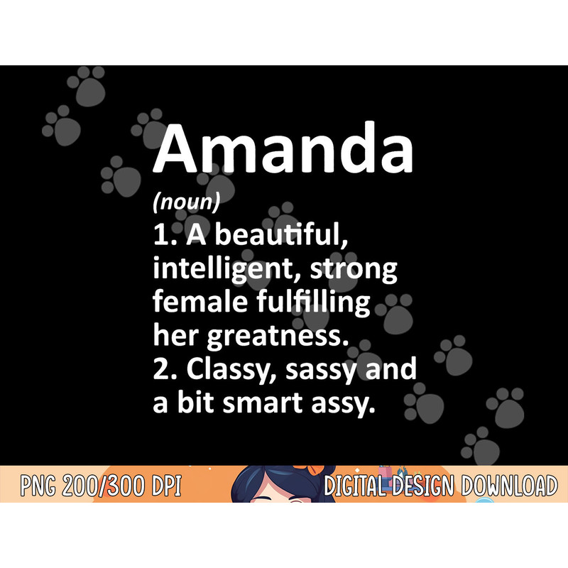 AMANDA Definition Personalized Name Funny Christmas Gift png,sublimation copy.jpg
