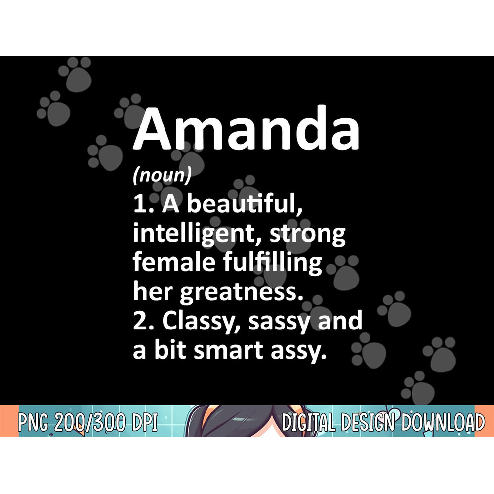 AMANDA Definition Personalized Name Funny Christmas Gift png,sublimation copy.jpg