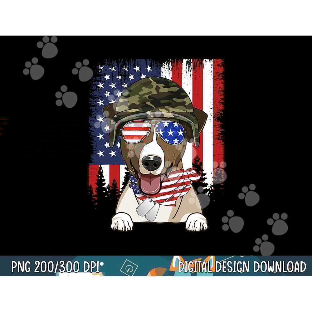 American Flag 4th of July Jack Russell Terrier Veteran Dog png,sublimation copy.jpg