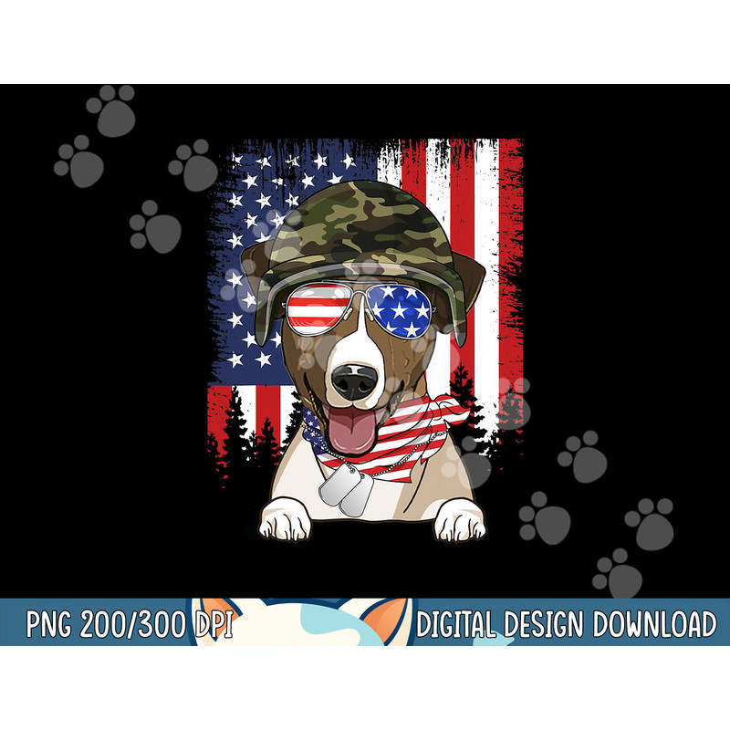 American Flag 4th of July Jack Russell Terrier Veteran Dog png,sublimation copy.jpg