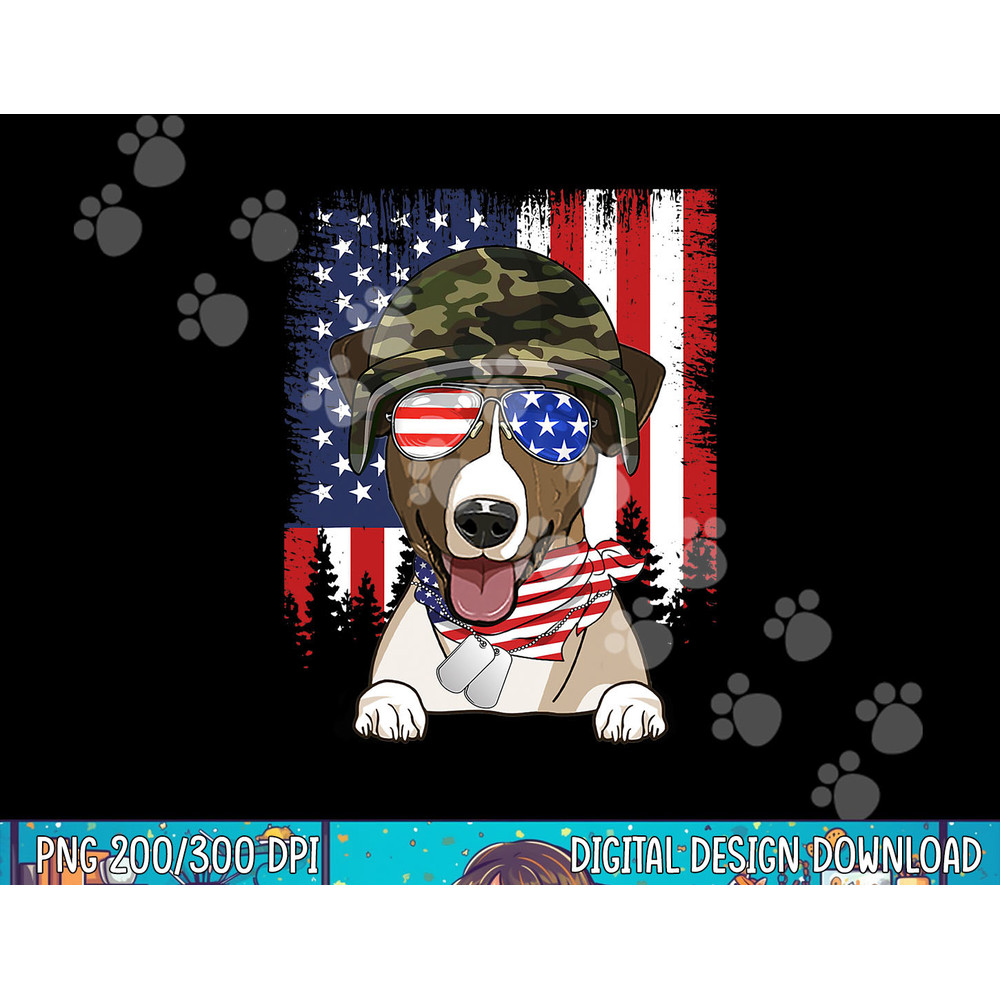 American Flag 4th of July Jack Russell Terrier Veteran Dog png,sublimation copy.jpg