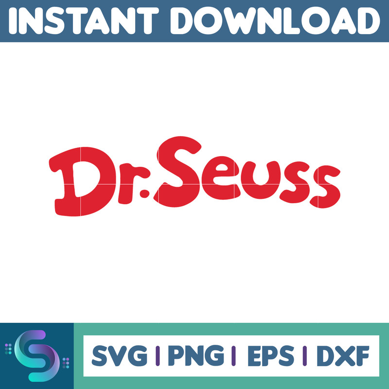 Dr.Suess Svg, Dxf, Png, Dr.Suess book Png, Dr. Suess Png, Sublimation, Cat in the Hat cricut, Instant Download (39).jpg