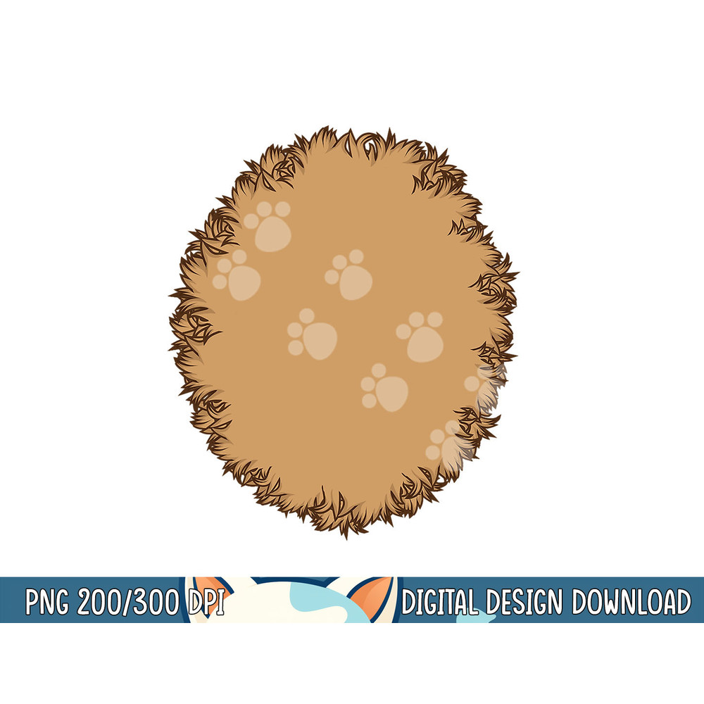 Animal Fur Belly Halloween Costume For Monkey, Bear or Dog png, sublimation copy.jpg