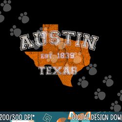 Austin Texas Football TX Vintage Athletic Sports Design Tee png, sublimation copy