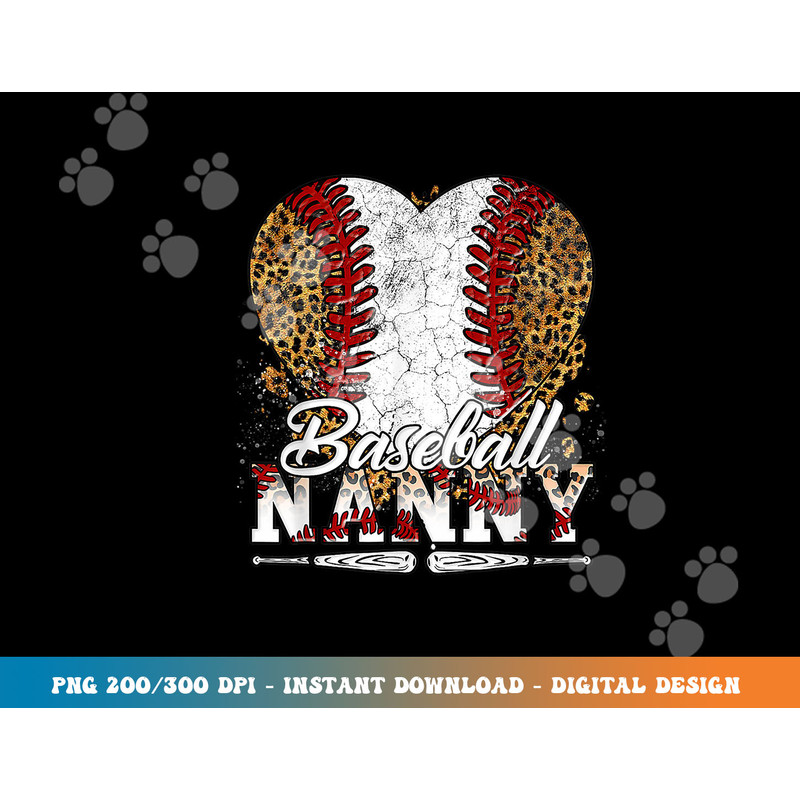 baseball nanny leopard heart game day baseball mors day  copy.jpg