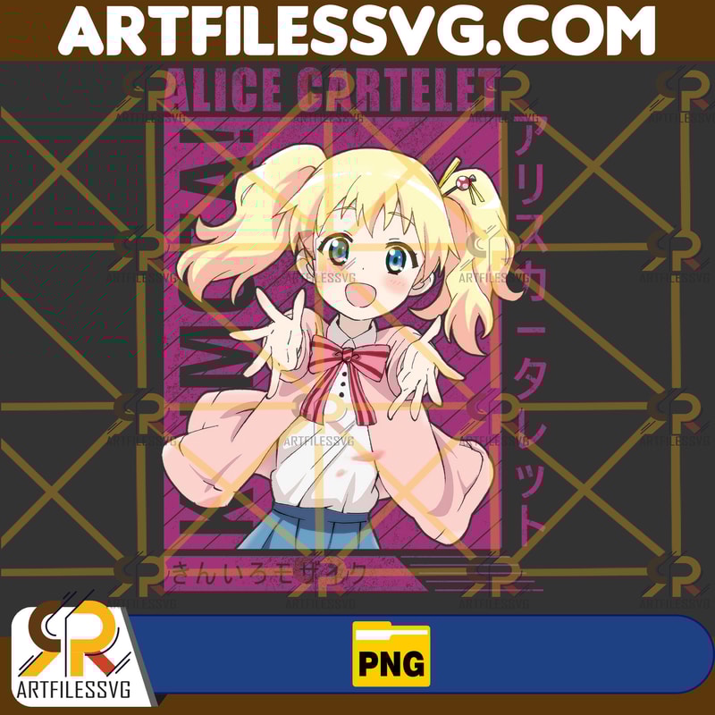 Alice Cartelet Png, Anime Png, Japanese Png, Anime Silhouette Png, Anime Character, Anime Vector Files, Digital Download (12).jpg