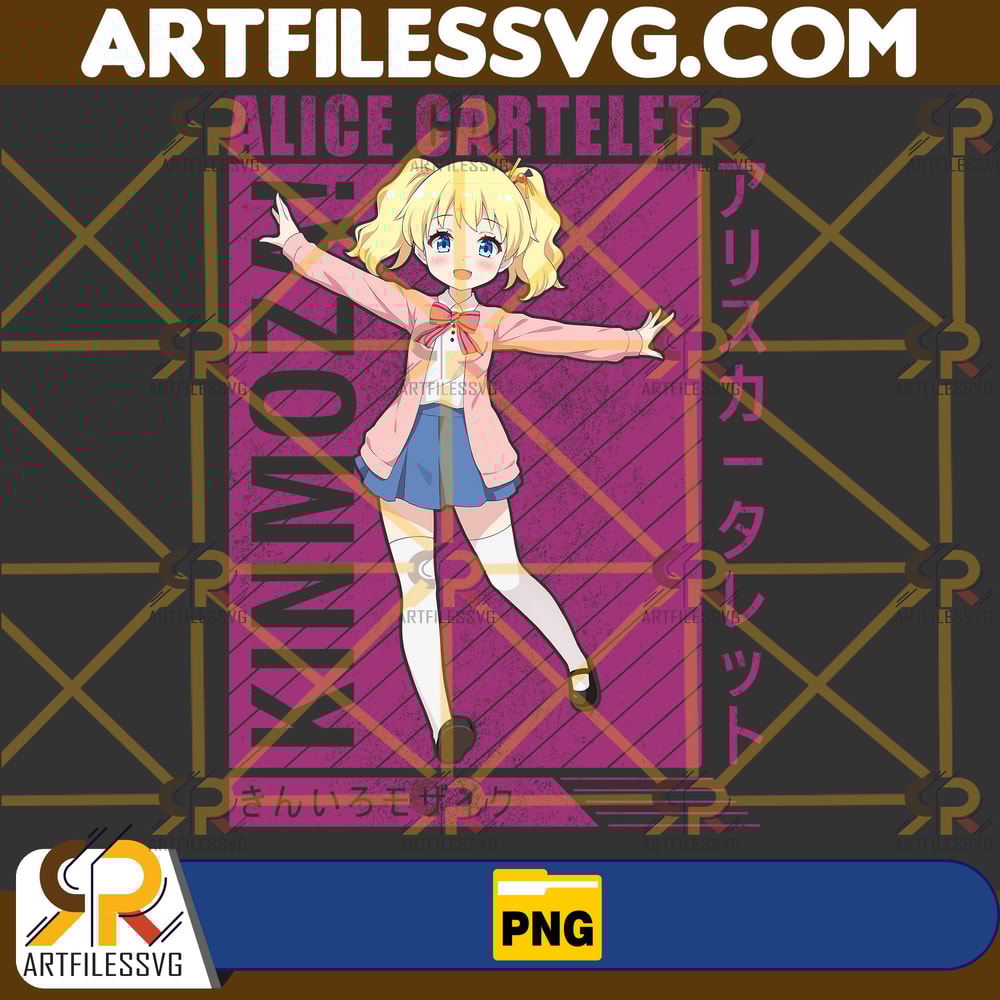 Alice Cartelet Png, Anime Png, Japanese Png, Anime Silhouette Png, Anime Character, Anime Vector Files, Digital Download (13).jpg