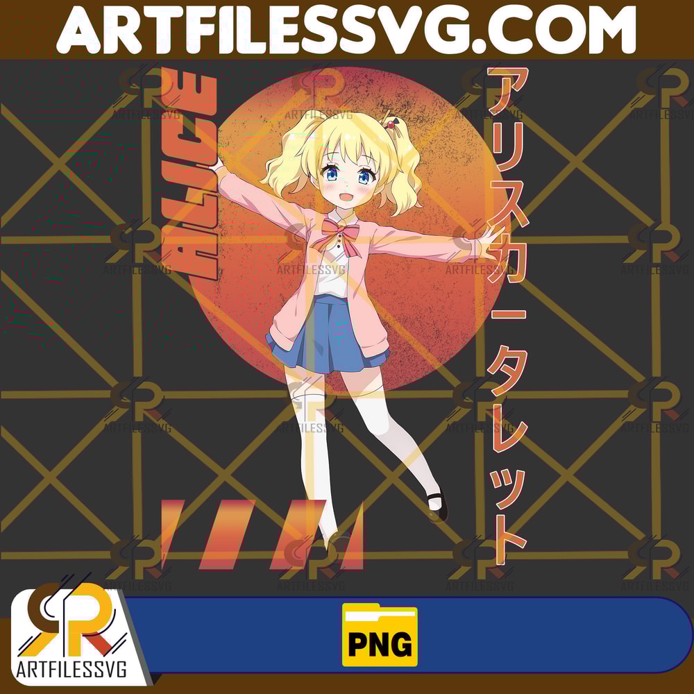 Alice Cartelet Png, Anime Png, Japanese Png, Anime Silhouette Png, Anime Character, Anime Vector Files, Digital Download (14).jpg