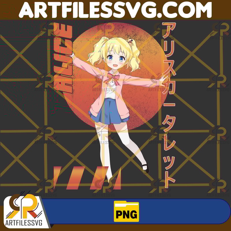Alice Cartelet Png, Anime Png, Japanese Png, Anime Silhouette Png, Anime Character, Anime Vector Files, Digital Download (14).jpg