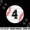 Baseball Number 4 Ball Vintage for Baseball Players Gift png, sublimation copy.jpg