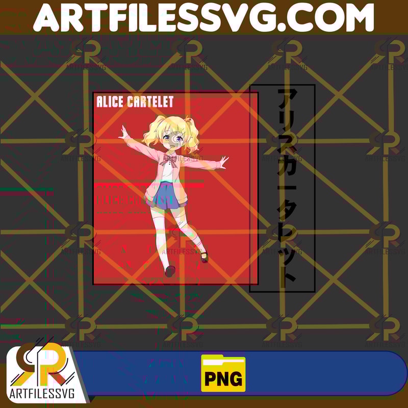 Alice Cartelet Png, Anime Png, Japanese Png, Anime Silhouette Png, Anime Character, Anime Vector Files, Digital Download (23).jpg