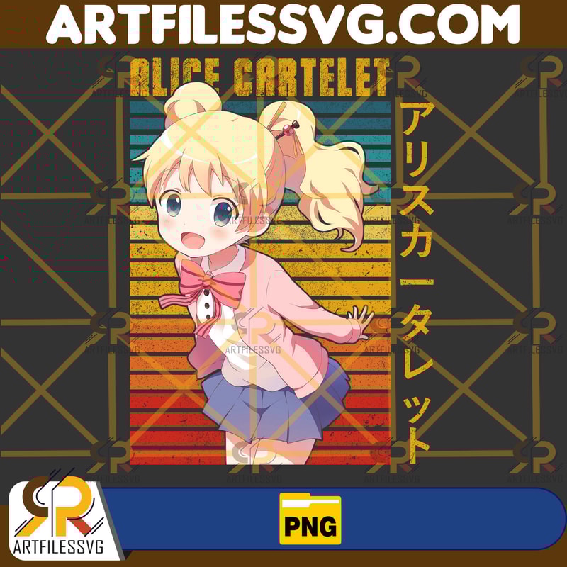 Alice Cartelet Png, Anime Png, Japanese Png, Anime Silhouette Png, Anime Character, Anime Vector Files, Digital Download (4).jpg