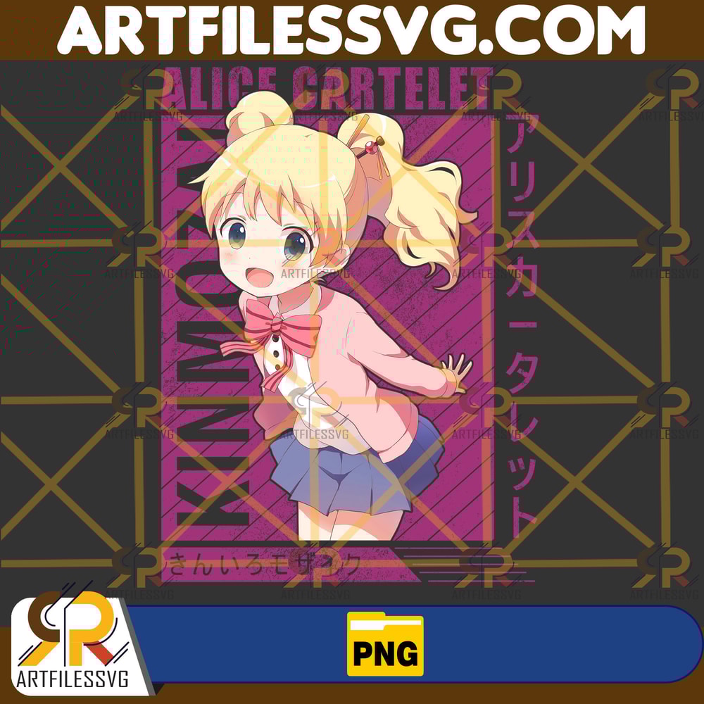 Alice Cartelet Png, Anime Png, Japanese Png, Anime Silhouette Png, Anime Character, Anime Vector Files, Digital Download (5).jpg