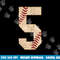 Baseball Number 5 Softball Gift For Baseball Players png, sublimation copy.jpg