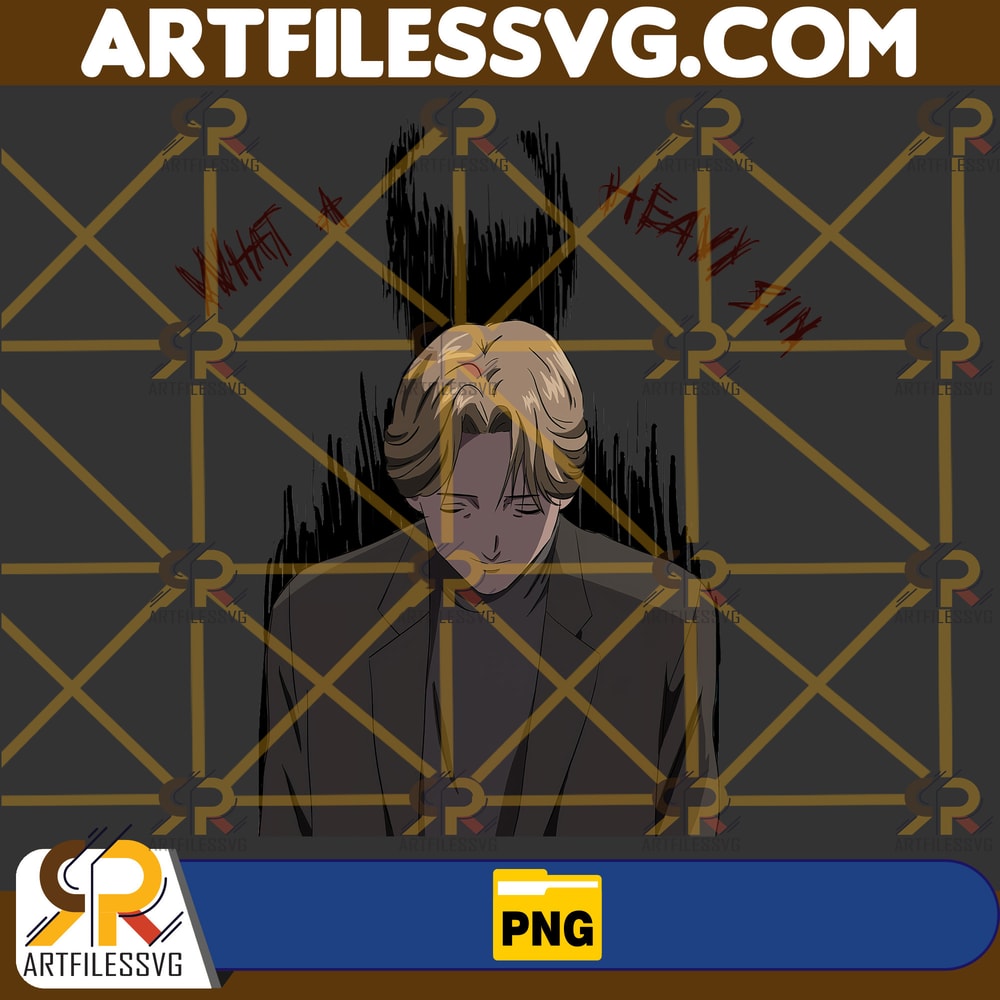 Johan Liebert Png, , Anime Png, Japanese Png, Anime Silhouette Png, Anime Character, Anime Vector Files, Digital Download (1).jpg