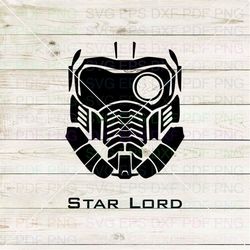 Star Lord Svg Dxf Eps Pdf Png, Cricut, Cutting file, Vector, Clipart