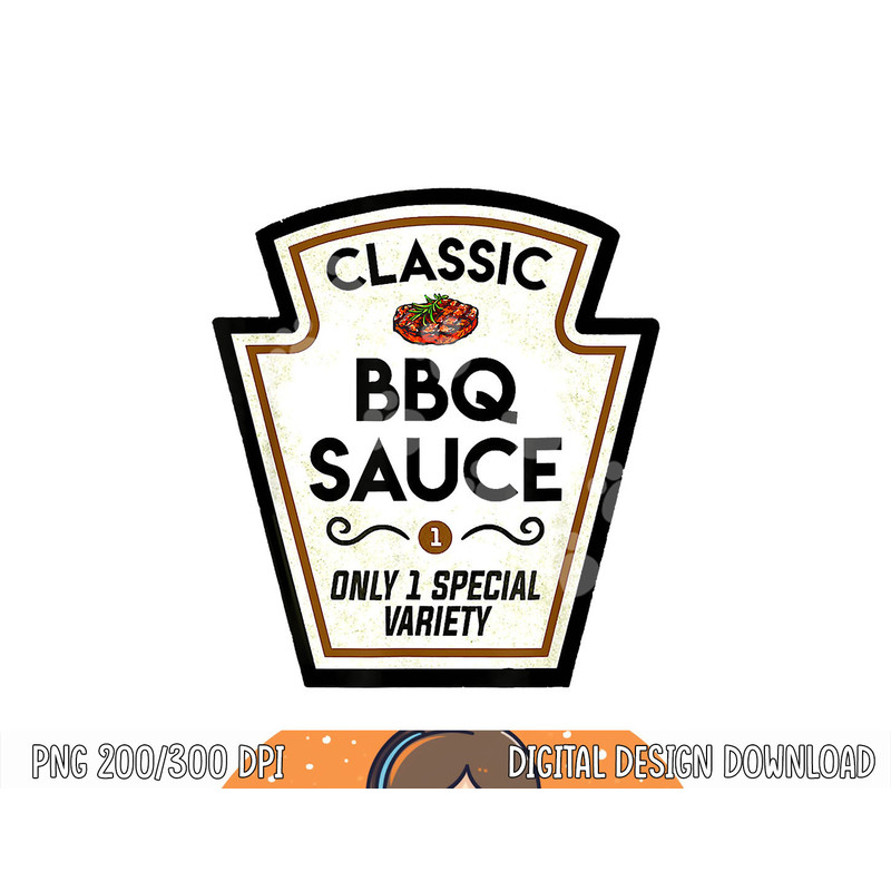 Barbecue BBQ Sauce Bottle Label Halloween Matching Costume png, sublimation copy.jpg