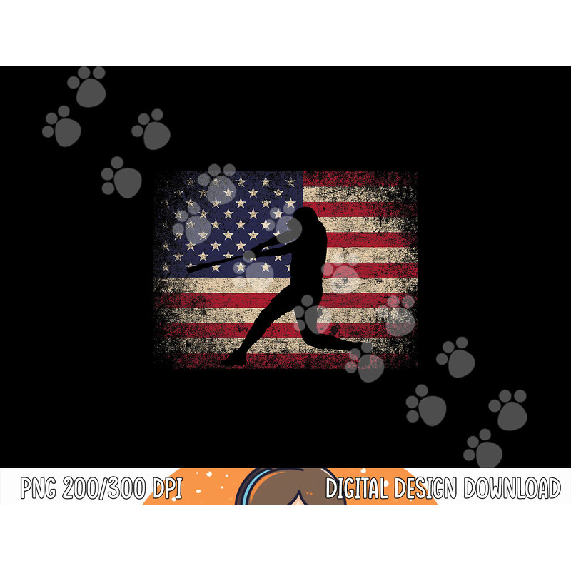 Baseball Bat Ball 4th of July Christmas Gift American Flag png,sublimation copy.jpg