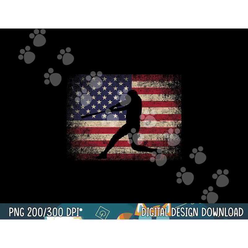 Baseball Bat Ball 4th of July Christmas Gift American Flag png,sublimation copy.jpg