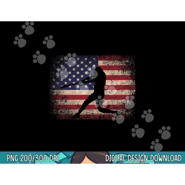 Baseball Bat Ball 4th of July Christmas Gift American Flag png,sublimation copy.jpg