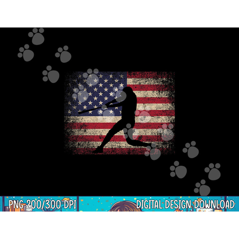 Baseball Bat Ball 4th of July Christmas Gift American Flag png,sublimation copy.jpg