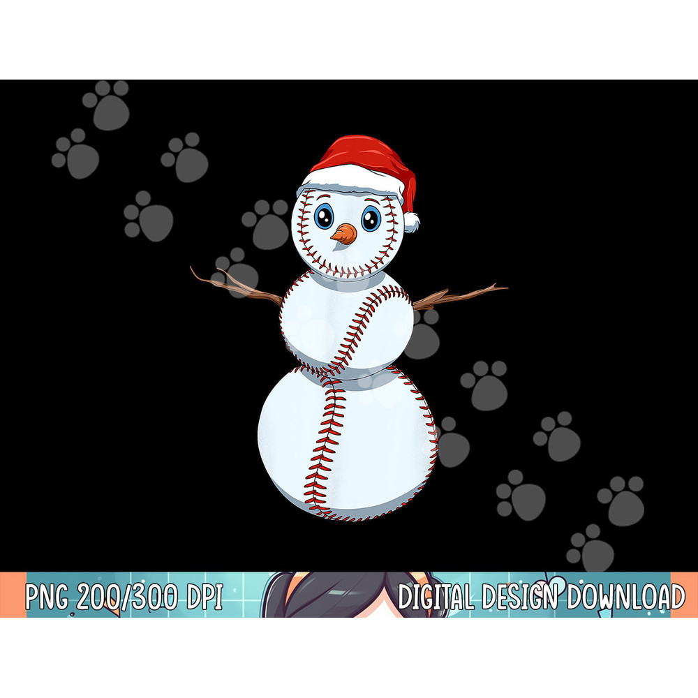 Baseball Snowman Baseball Balls Christmas png,sublimation copy.jpg