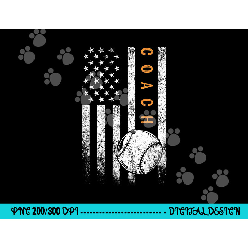 Baseball Coach American Flag Baseball Trainer Coaching png, sublimation copy.jpg