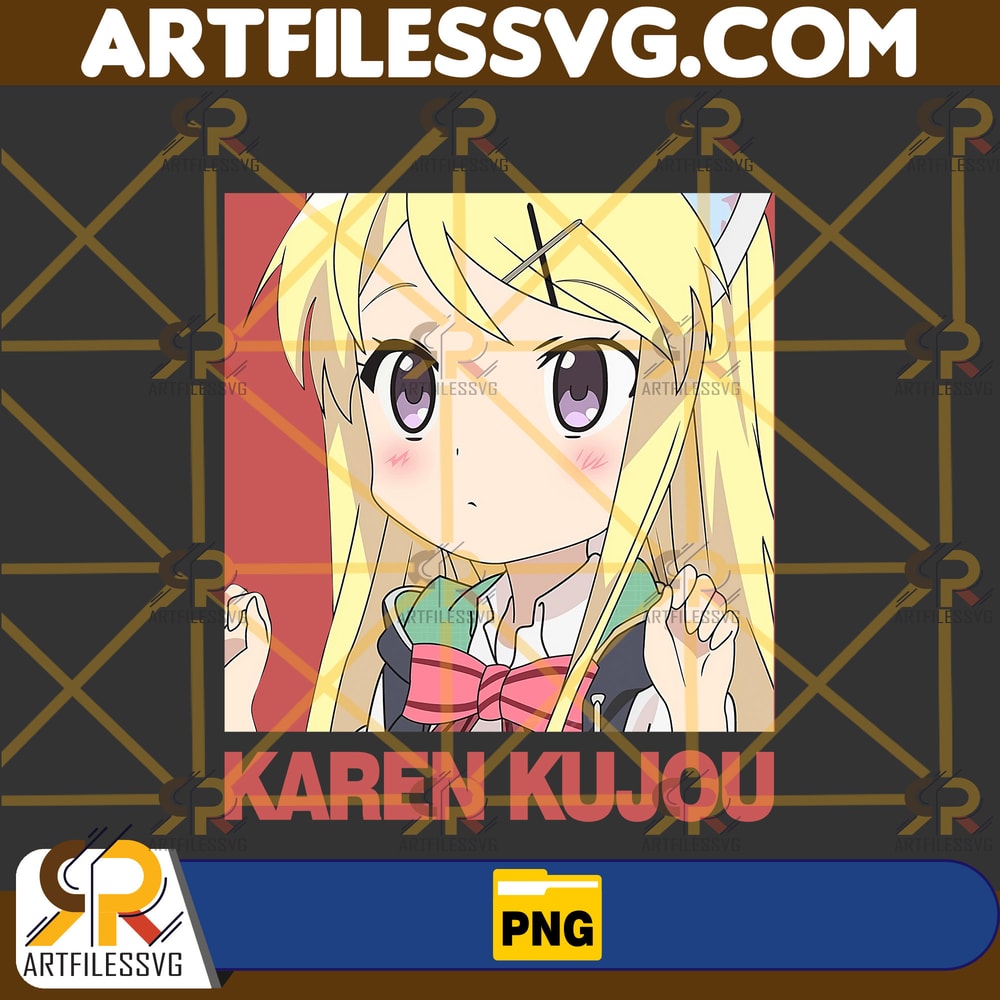 Karen Kujou Png, Anime Png, Japanese Png, Anime Silhouette Png, Anime Character, Anime Vector Files, Digital Download (6).jpg