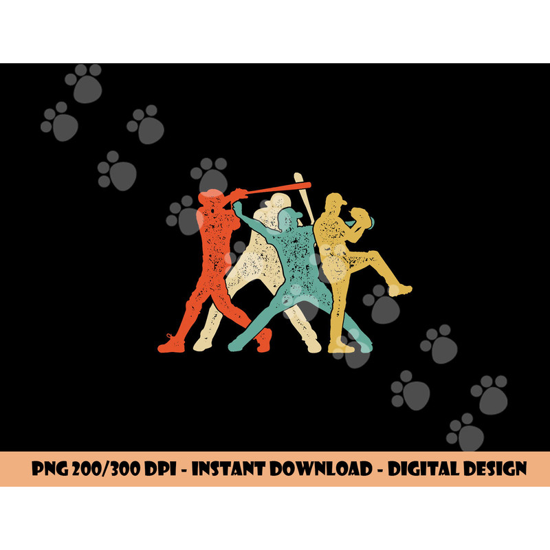 Baseball Retro Vintage Catcher Pitcher Batter Boys Men Sport png, sublimation copy.jpg