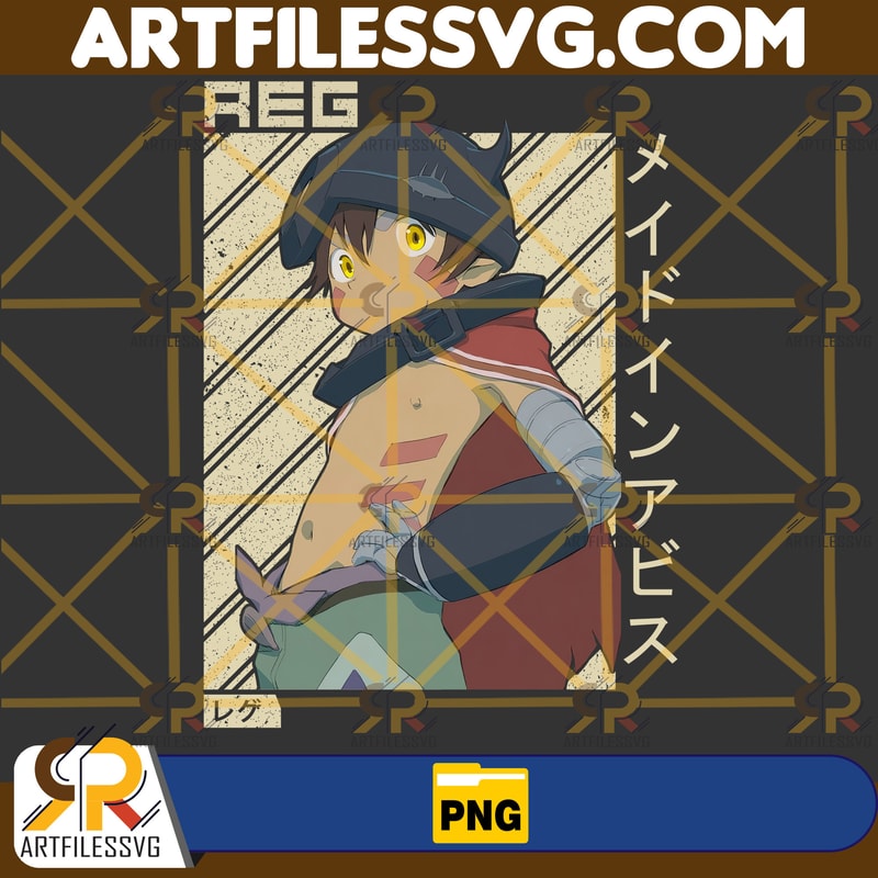 Reg Png, Anime Png, Japanese Png, Anime Silhouette Png, Anime Character, Anime Vector Files, Digital Download (2).jpg