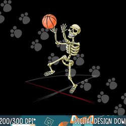 Basketball Skeleton Halloween Men Boys Basketball Halloween png, sublimation copy