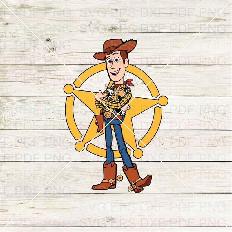 Png De Woody De Toy Story Woody Toy Story 001 Svg Dxf Eps Pdf Png