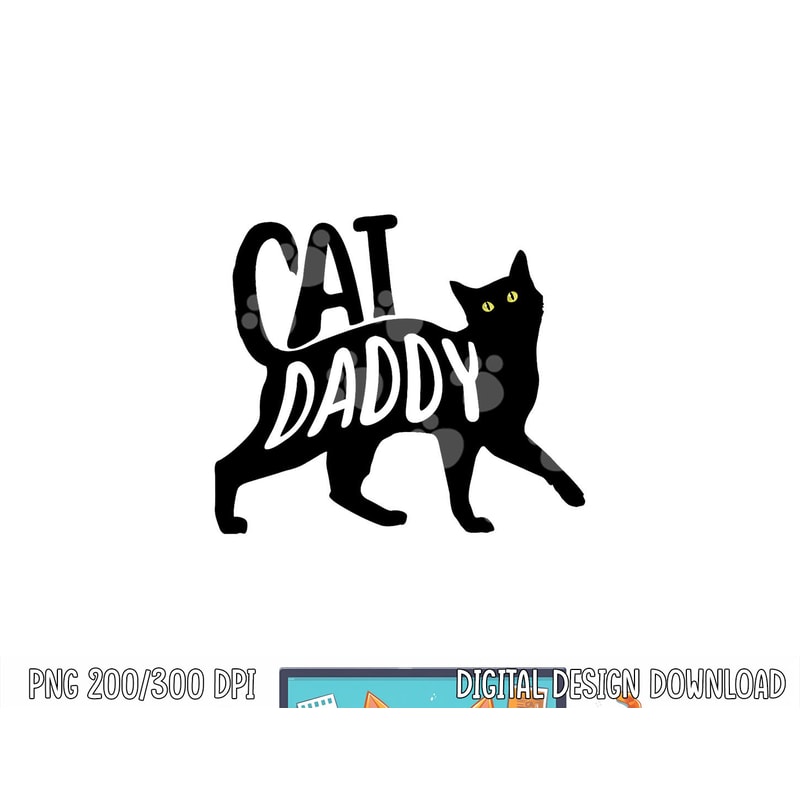 Best Cat Dad Fathers Day Kitty Lover Daddy Papa Christmas png,sublimation copy.jpg