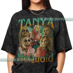 oversize vintage wash tanya mcquoid, gift for women and man unisex t-shirt