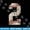 Baseball Team Player Jersey Number 2 Distressed Ball png, sublimation copy.jpg