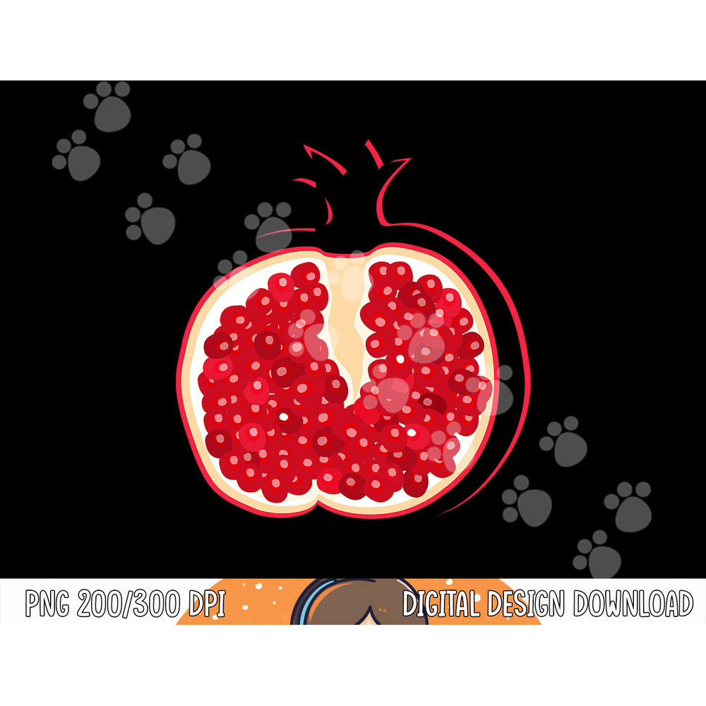 Big Pomegranate Sliced Costume Cute Easy Halloween Gift png, sublimation copy.jpg
