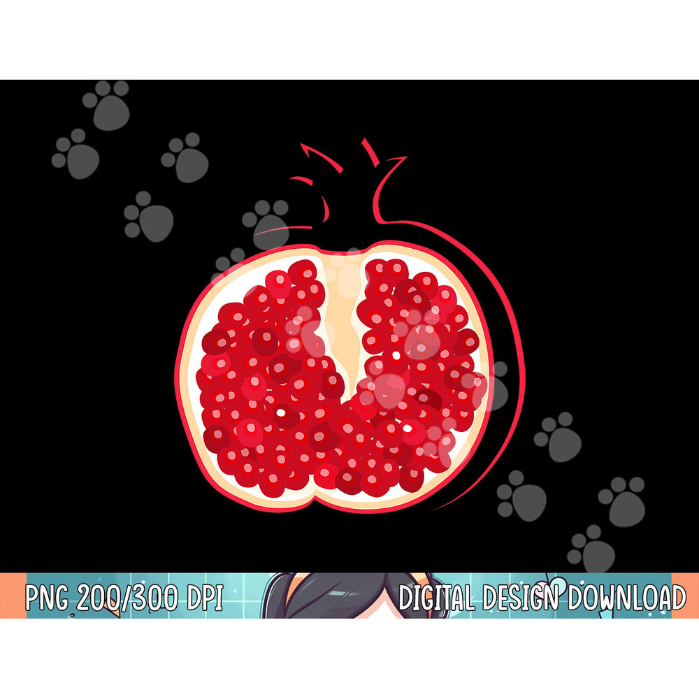Big Pomegranate Sliced Costume Cute Easy Halloween Gift png, sublimation copy.jpg