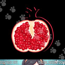 big pomegranate sliced costume cute easy halloween gift png, sublimation copy