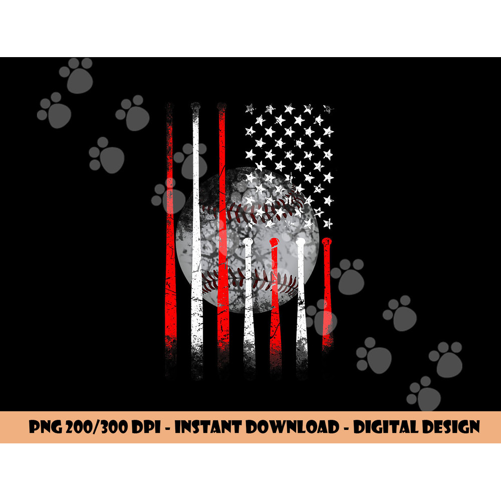 Baseball USA Flag American Flag Vintage png, sublimation copy.jpg