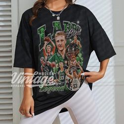 larry bird shirt, basketball shirt, classic 90s graphic tee, unisex, vintage bootleg, gift, retro