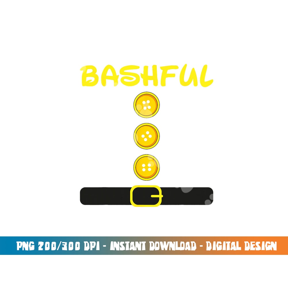 Bashful Dwarf Costume Color Family Matching Dwarf Halloween png,sublimation copy.jpg