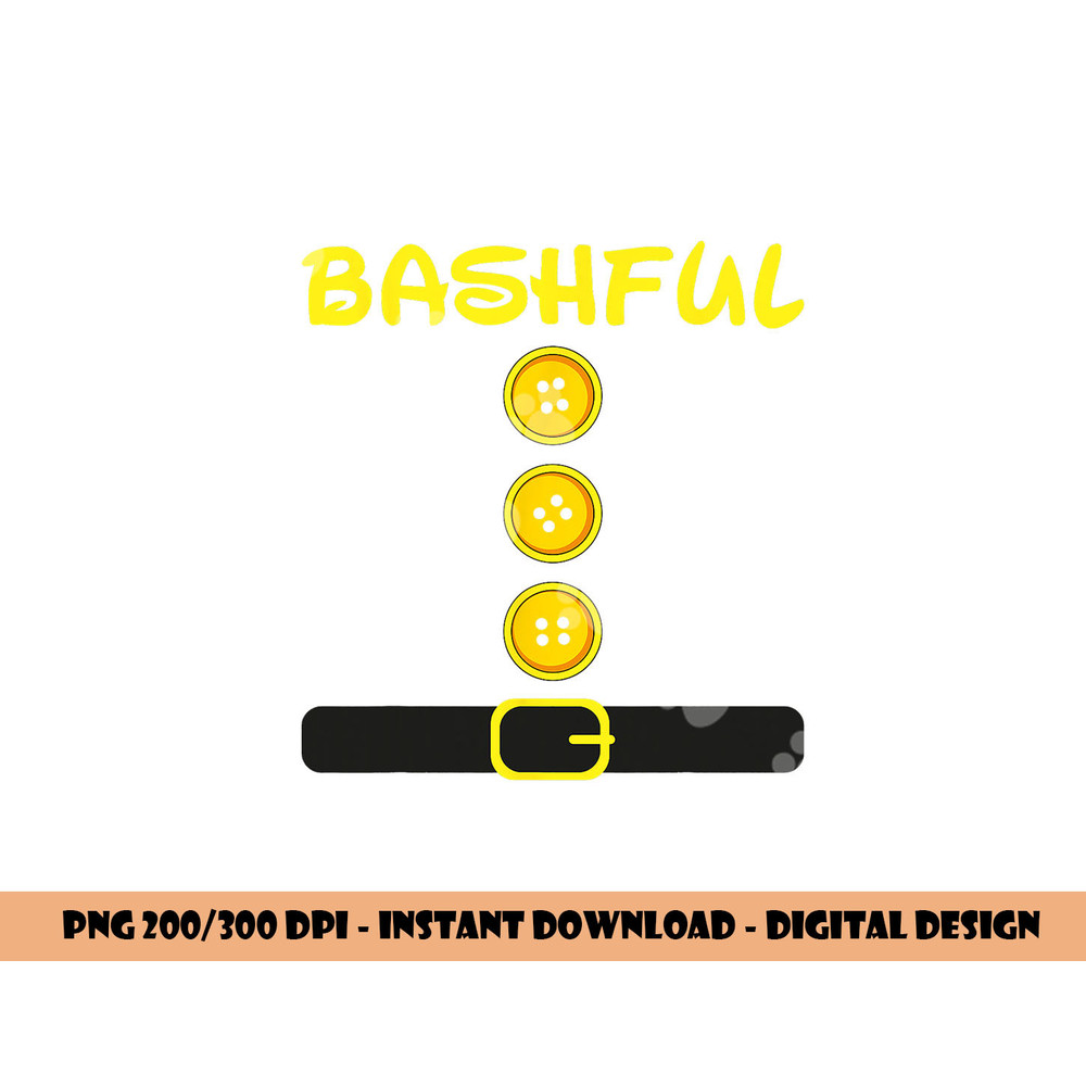 Bashful Dwarf Costume Color Family Matching Dwarf Halloween png,sublimation copy.jpg
