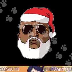 black hip hop santa claus novelty african american santa png,sublimation copy