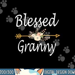 blessed granny shirt mothers day gifts png,sublimation copy