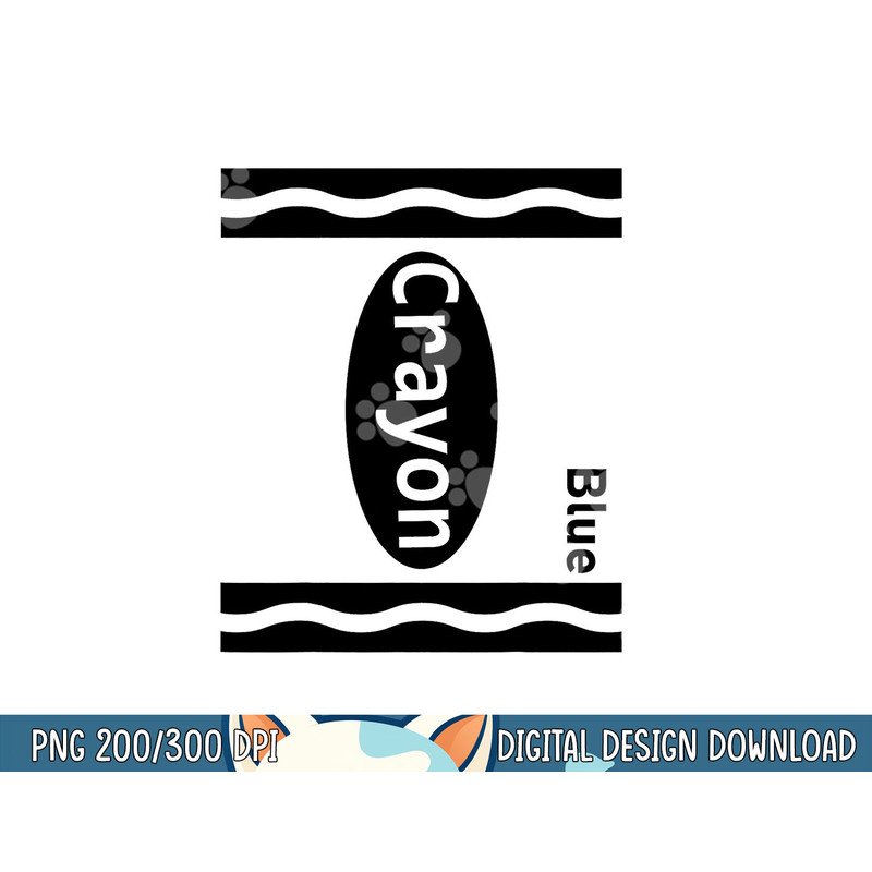 Blue-Crayon Halloween-Costumes 2020 Kids Boys Girls Women png, sublimation copy.jpg