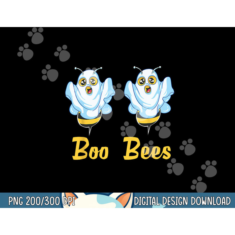 Boo Bees Ghost Halloween Couple Costume Funny Bee png, sublimation copy.jpg