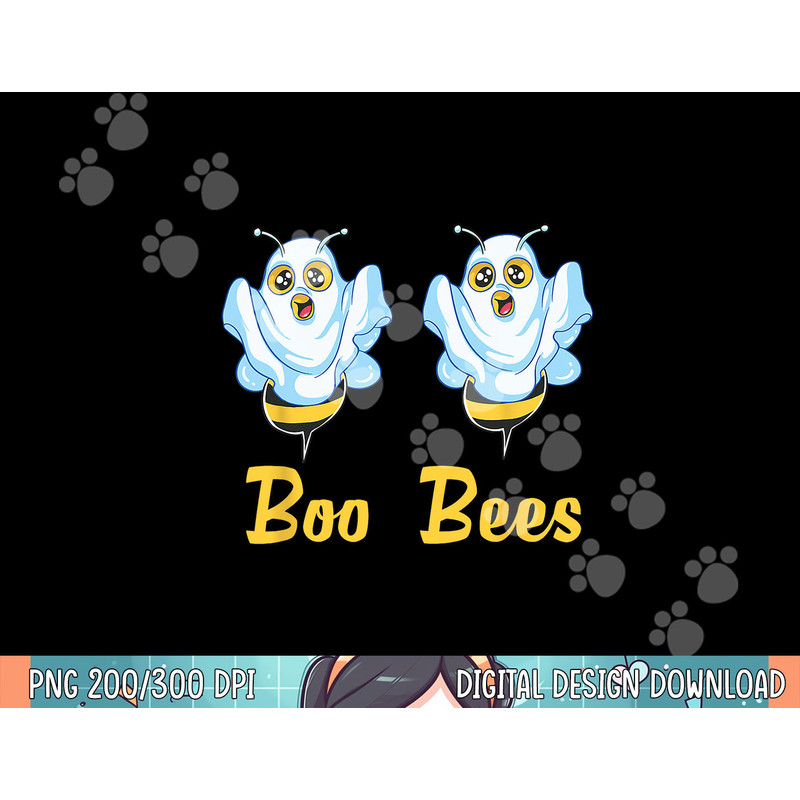 Boo Bees Ghost Halloween Couple Costume Funny Bee png, sublimation copy.jpg