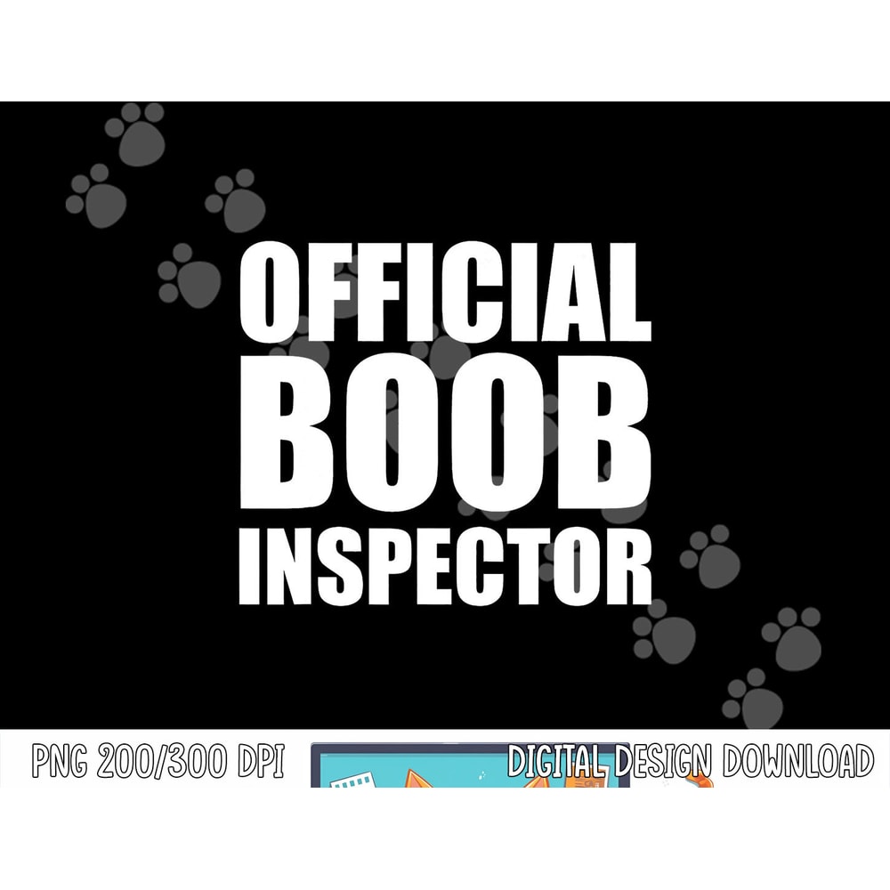 Boob Inspector Halloween Costume Gift Boobs 31st October png, sublimation copy.jpg